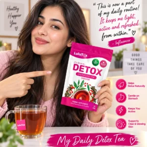 Lulutox Detox Tea Herbal Tea Blend Morning & Night | Woolworths